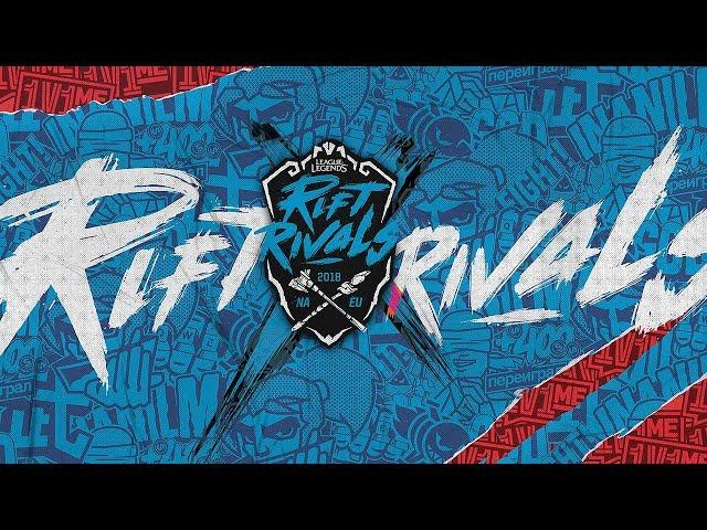 FNC vs. FOX - Rift Rivals | NA x EU  | Fnatic vs. Echo Fox (2018)