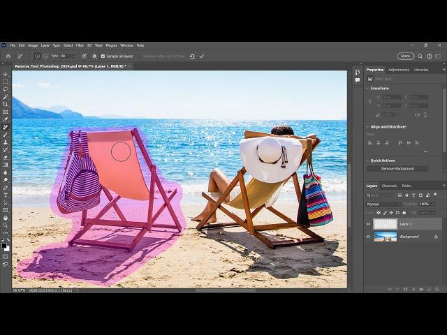 How to use the Remove Tool in Photoshop