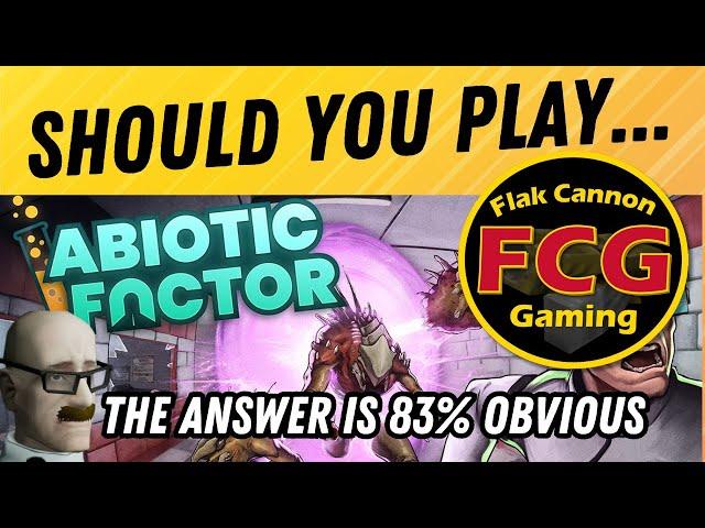 Should you play Abiotic Factor - Flak Cannon Gaming tips