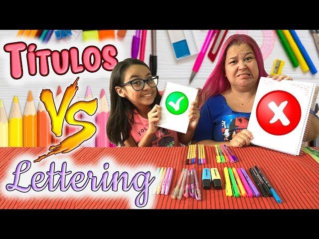 LETTERING OU TÍTULO? QUEM FAZ O MELHOR? feat MAMÃE | COISAS DA LUNA