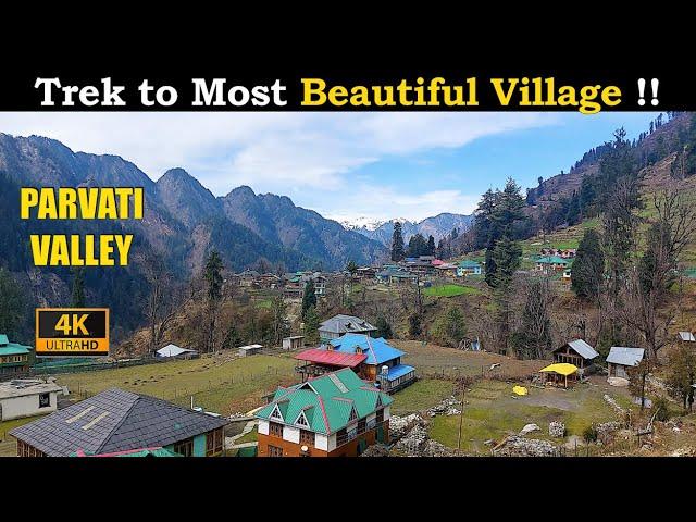 4 hrs Trek from Kasol to Grahan | EP05 | No Mobile Network | GRAHAN | Parvati Valley