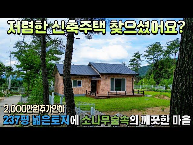 [2,000만원추가인하]소나무숲세권 잘지은 전원주택매매▶️세컨하우스 촌이라 텃세없고 환경좋은 강원도의 인기많은마을ㅣ홍천전원주택ㅣ강촌공인중개사