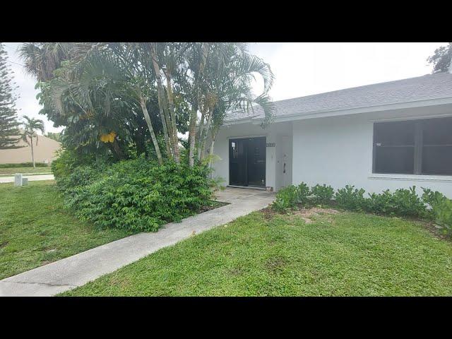 CLOSED 3845 Park Lane Villas Rd, West Palm Beach. Price $2,375