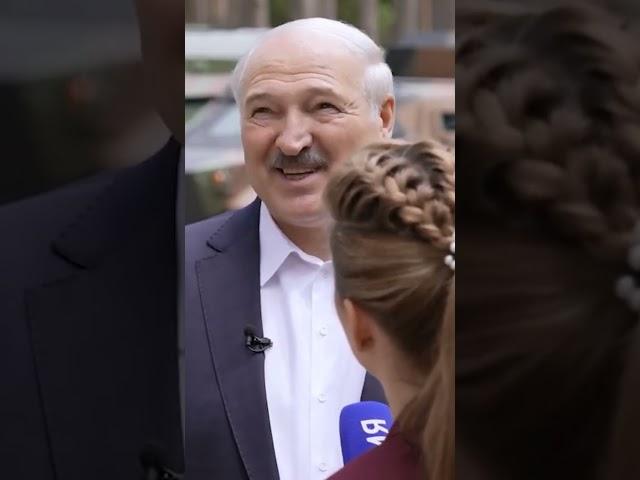 ️Лукашенко: Ни одна сволочь к россиянам не подошла! // Интервью Скабеевой  #shorts