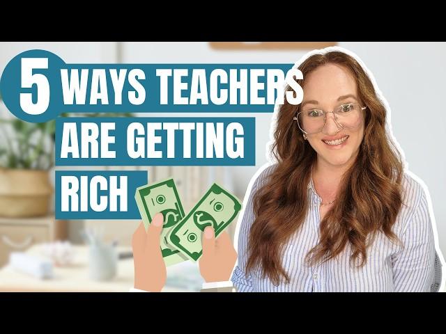 5 income streams for online teachers without teaching more classes