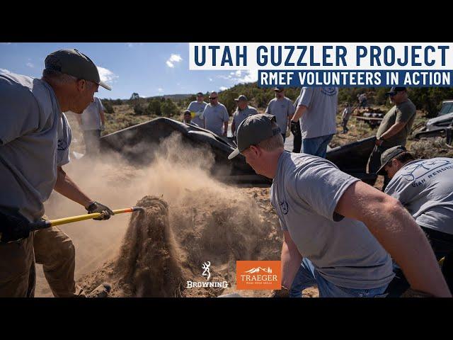 Utah Guzzler Project - RMEF Volunteers in Action