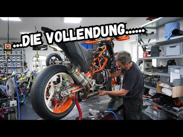 KTM 690 SMC R .. Big-Bore Race-Track Umbau Teil.2..endlich fertig.‍️