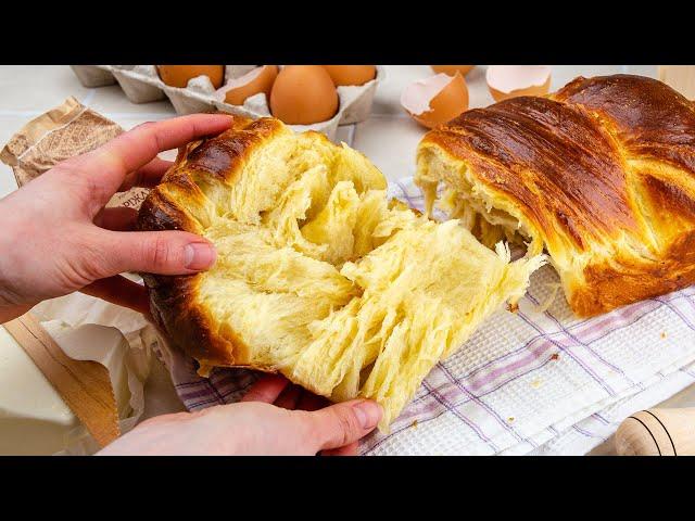 Like a CLOUD! This BRIOCHE looks like it came from a Parisian bakery! RECIPE