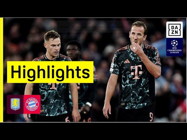 Aston Villa - FC Bayern München | UEFA Champions League | DAZN Highlights