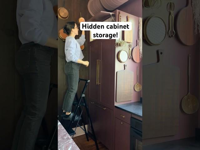 Hidden Cabinet Storage in My DIY Kitchen Renovation 