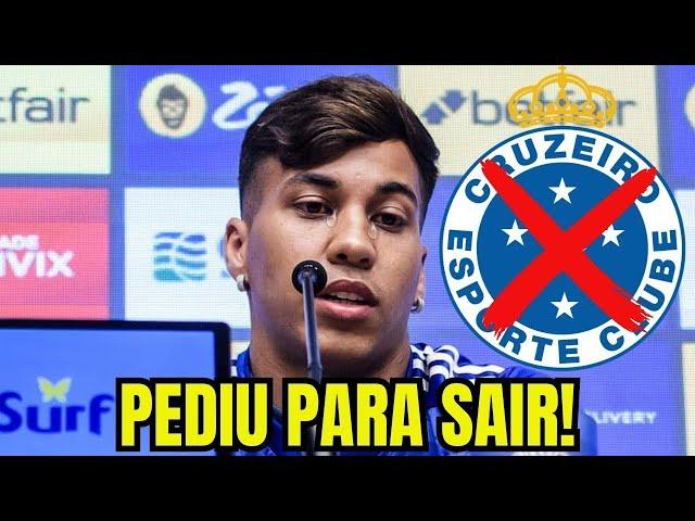 NÃO SEGUROU A EMOÇÃO! KAIO JORGE FAZ REVELAÇÃO BOMBÁSTICA DO CRUZEIRO! OLHA O QUE ELE DISSE!