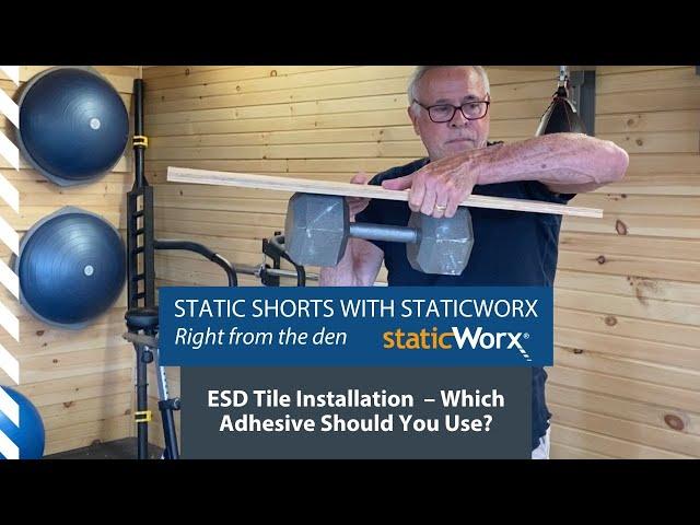 ESD Tile Installation  – Which Conductive Adhesive Should You Use?