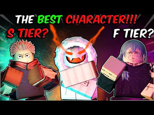 Who's The BEST CHARACTER In Jujutsu Shenanigans!!! (Tier List)