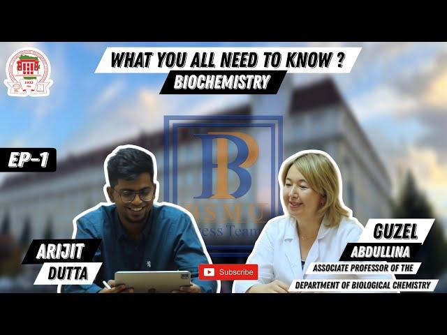 "Dive Deeper into Biochemistry: Your Queries Answered by Biochemistry Expert" | WYANTK Ep - 1 | BSMU