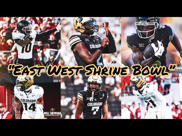 COLORADO FOOTBALL WITH 6 ACCEPTED INVITES TO THE EAST WEST SHRINE BOWL PLAYED AT AT&T STADIUM!!