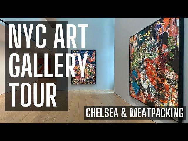 NYC Art Gallery Tour of Chelsea & Meatpacking