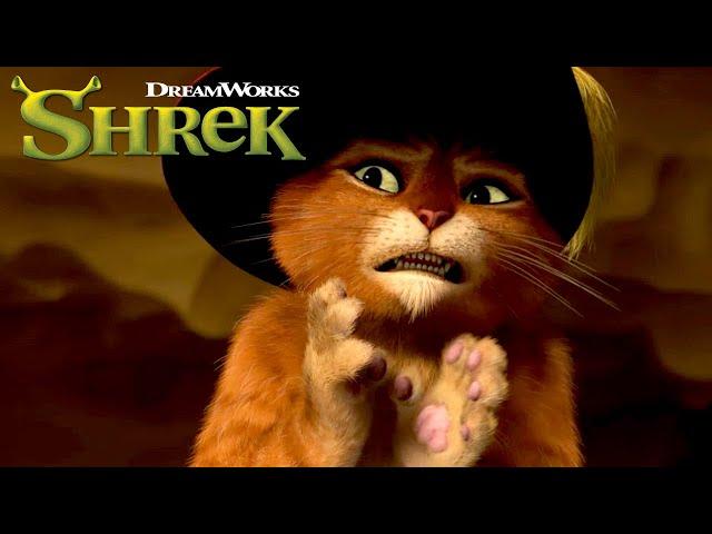 Puss in Boots’ Scary Story with Donkey! | SHREK'S THRILLING TALES