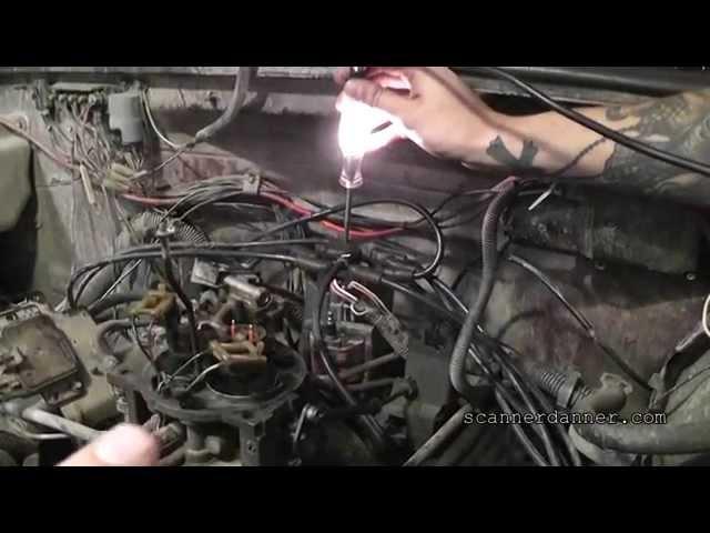 How to test an ignition coil/module with a test light (distributor ignition) - GM