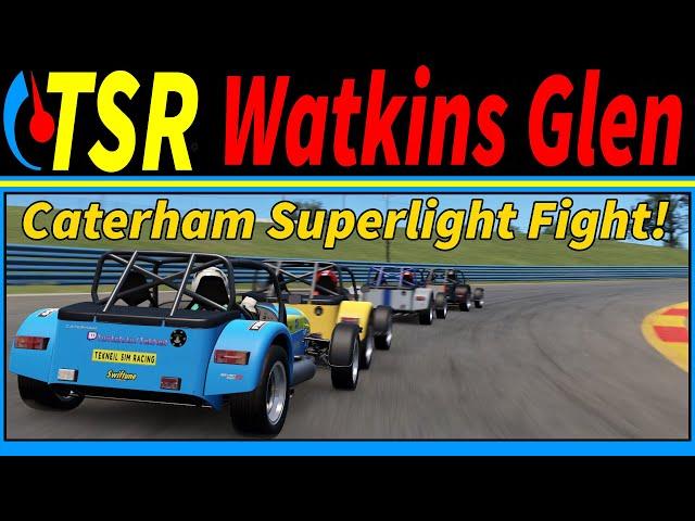  Watkins Glen VS Caterham Superlight!  Automobilista 2 | AMS2