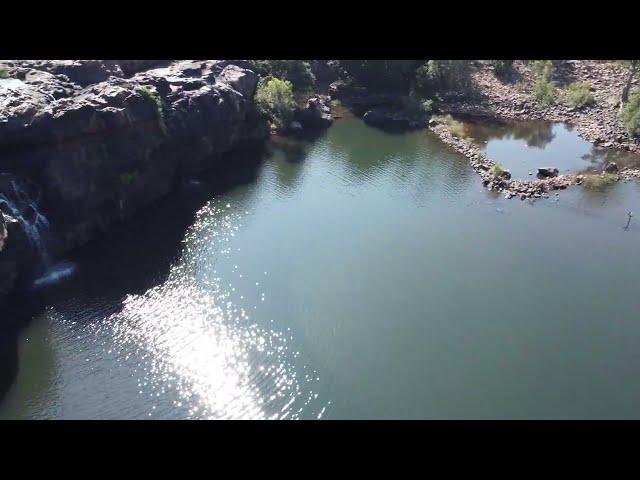 Bogatha Waterfalls Drone view|| Bogatha waterfalls #travel #outskirts #telangana #waterfalls #video