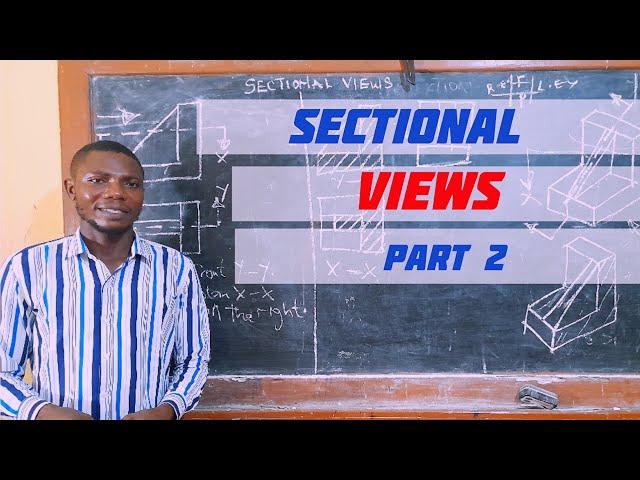 SECTIONAL VIEW 2 in | Technical drawing | Engineering drawing