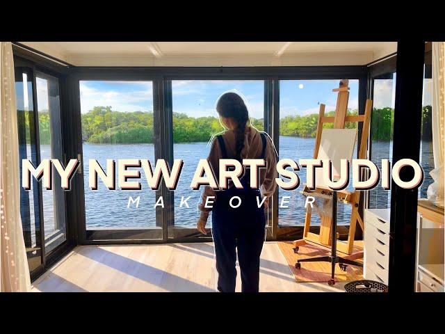 Moving Into MY NEW ART STUDIO! Extreme Makeover (Part 1)