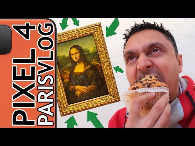 Pixel 4 Going to see the Mona Lisa! at the Louvre Paris! Christmas Vlog