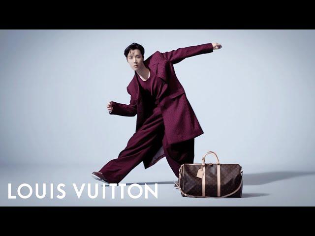 j-hope and the Keepall | LOUIS VUITTON