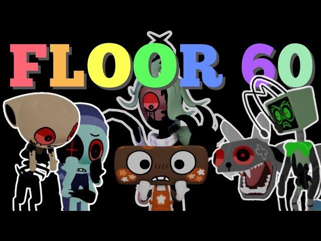 Caramel Drizzle Cosmo Run (Road to Floor 60) Compilation of the hardest floors | Dandy's World