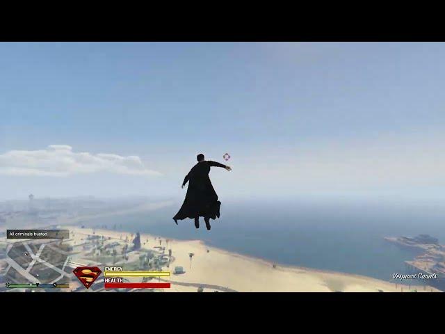 GTA 5 Superman Black