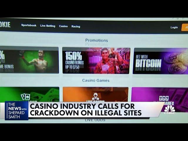 Casino industry pushes for crackdown on illegal offshore gambling