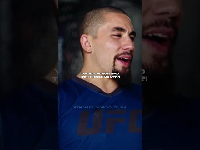 Robert Whittaker Hated Coaching TUF