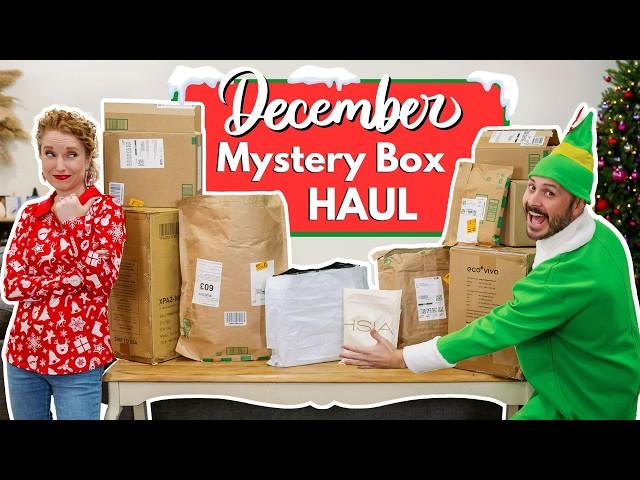 December Mystery Box Haul! Random Boxes we Received in the Mail