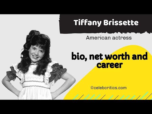 Tiffany Brissette - Bio, Education, Career, and Net Worth | Hollywood Stories