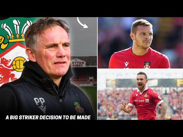 A BIG DECISION For Phil Parkinson Ahead of Wrexham AFC’s Next Game…