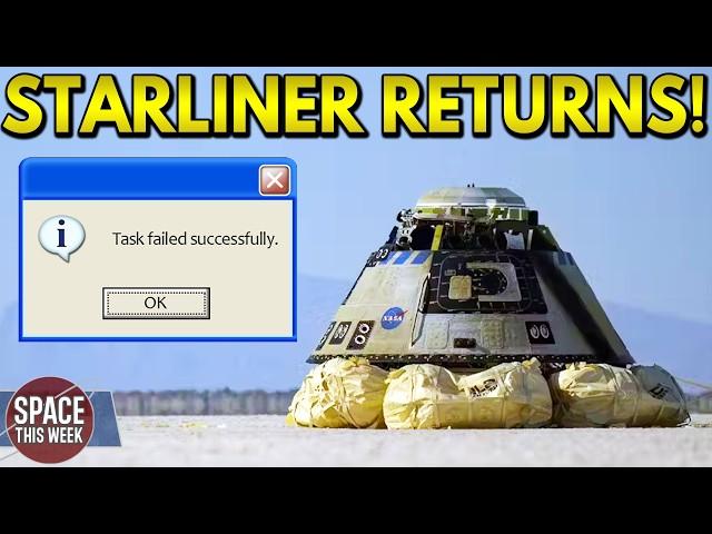 SpaceX Preparing for Starship Catch Attempt, Starliner Lands Safe, & China's Spaceplane Returns