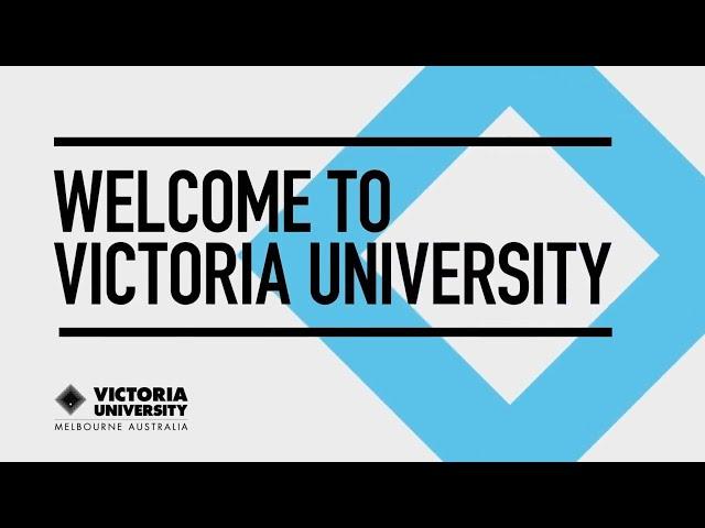 Welcome to Victoria University