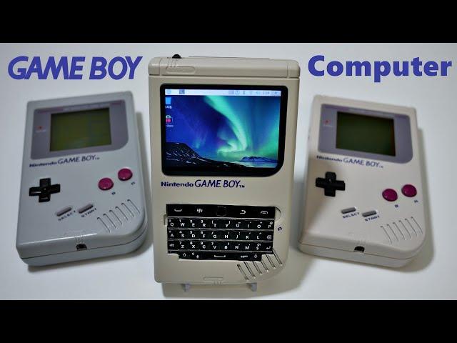 [ENG SUB] How to make a Game Boy computer, a Portable computer with built-in Raspberry Pi CM4