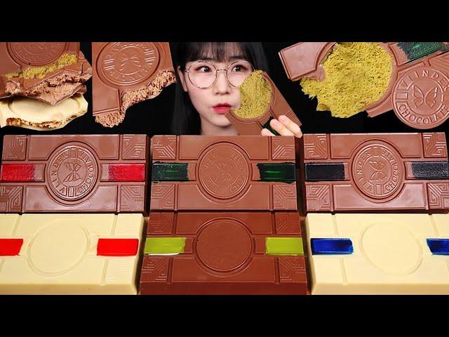 원조 등장! 두바이 초콜릿블린더 초콜릿 전메뉴 먹방 Dubai Chocolate Party! Arab dessert Vlinder Chocolate MUKBANG ASMR