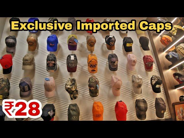 Mumbai Cheapest Wholesale Imported Cap Market | Winter Woolen Cap, Baseball Cap, Hat Collection