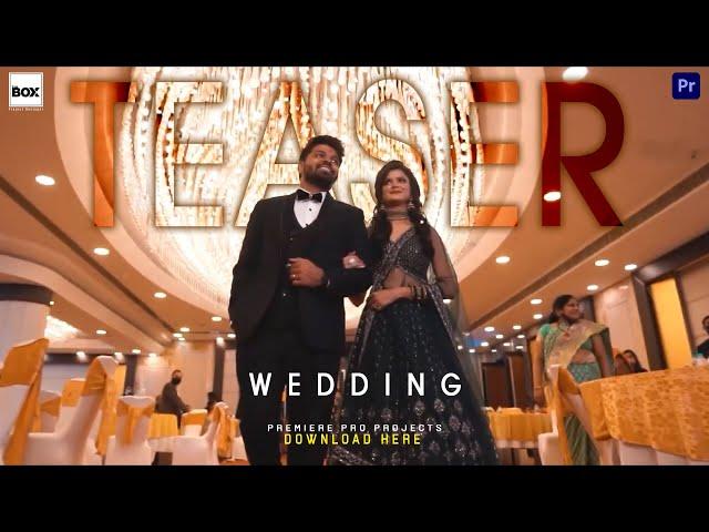 Adobe Premiere Pro Wedding Teaser Projects l Wedding Intro l Wedding Trailer l 2021