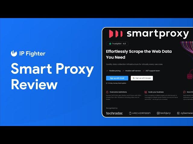 IPFighter| Review Smartproxy