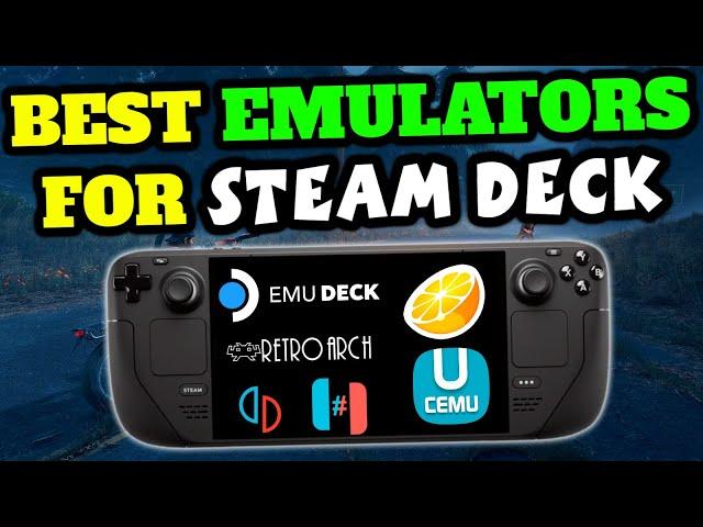 12 Best Of The Best EMULATORS For Steam Deck: Unleash the Power of Emulation