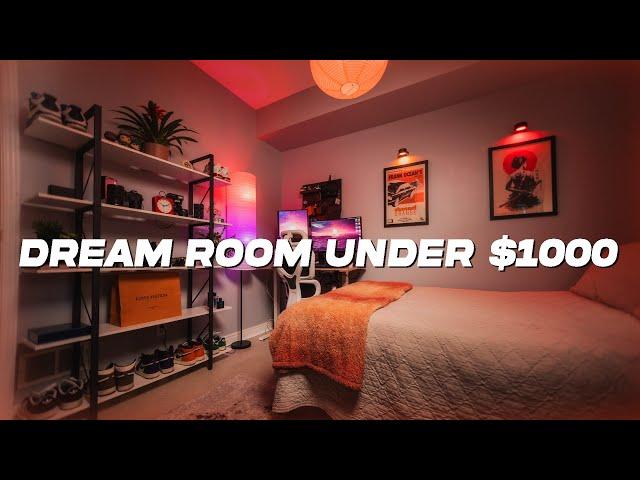 How To Create Your Dream Room On A Budget!