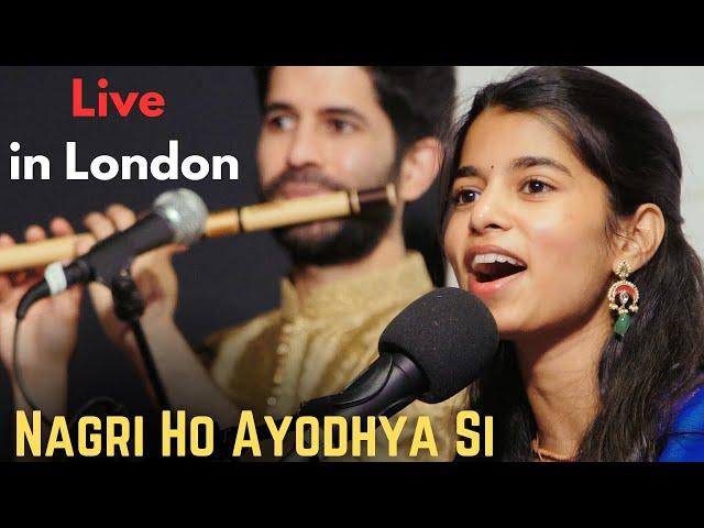 Nagri ho Ayodhya si ( LIVE in London) - Maithili Thakur