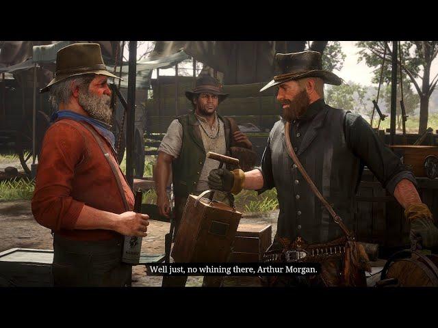 Sadly this beautiful companion activity is not available to all players - RDR2