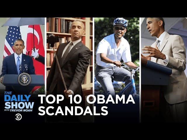 Top 10 Obama Scandals | The Daily Show