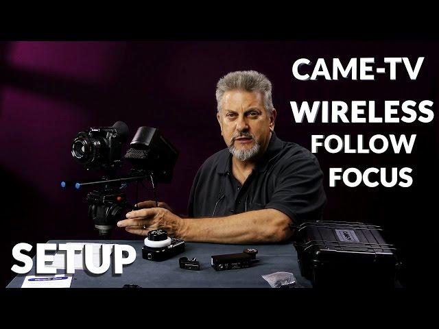 Came TV Wireless Follow Focus Setup