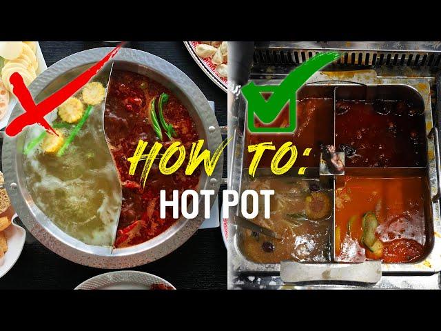 HOW TO: Eat Hot Pot (Shabu)! (Elevator Hot Pot & 4 Broths!)