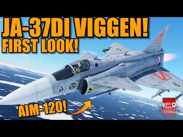 JA-37DI VIGGEN! FIRST IMPRESSIONS, WEAPONS, PERFORMANCE & MORE! - War Thunder DEV